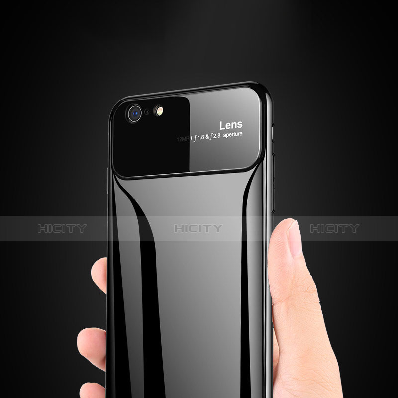 Silikon Schutzhülle Rahmen Tasche Hülle Spiegel für Apple iPhone 6 groß