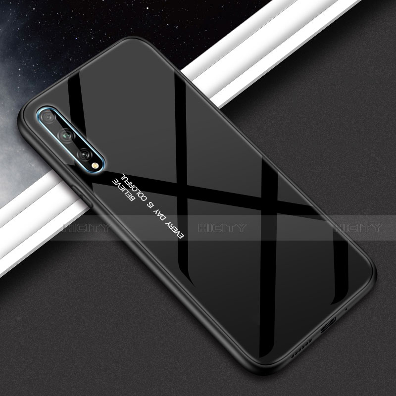 Silikon Schutzhülle Rahmen Tasche Hülle Spiegel für Huawei Enjoy 10S