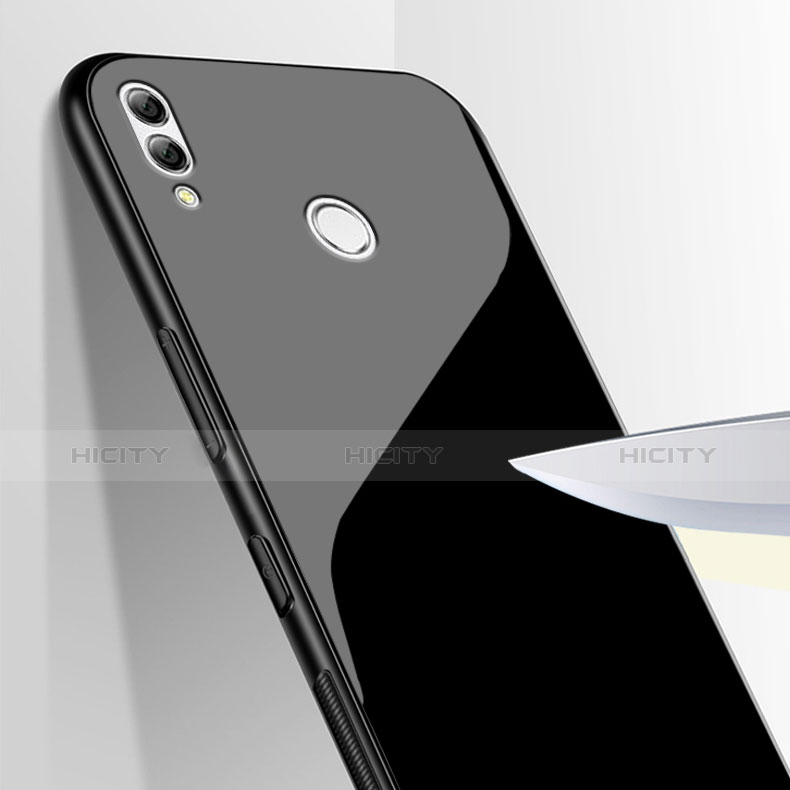 Silikon Schutzhülle Rahmen Tasche Hülle Spiegel für Huawei Enjoy 9 Plus