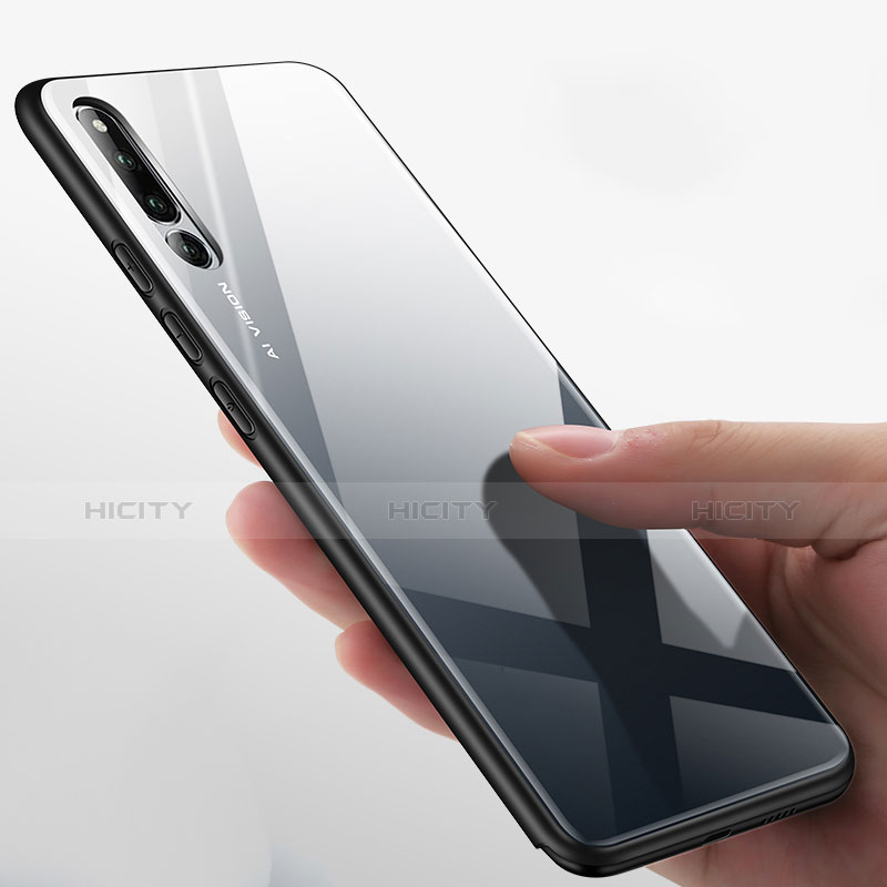 Silikon Schutzhülle Rahmen Tasche Hülle Spiegel für Huawei Honor Magic 2