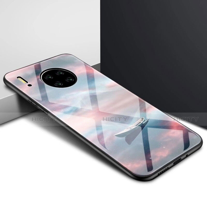 Silikon Schutzhülle Rahmen Tasche Hülle Spiegel für Huawei Mate 30 5G Plusfarbig Plus