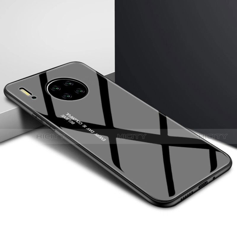Silikon Schutzhülle Rahmen Tasche Hülle Spiegel für Huawei Mate 30E Pro 5G