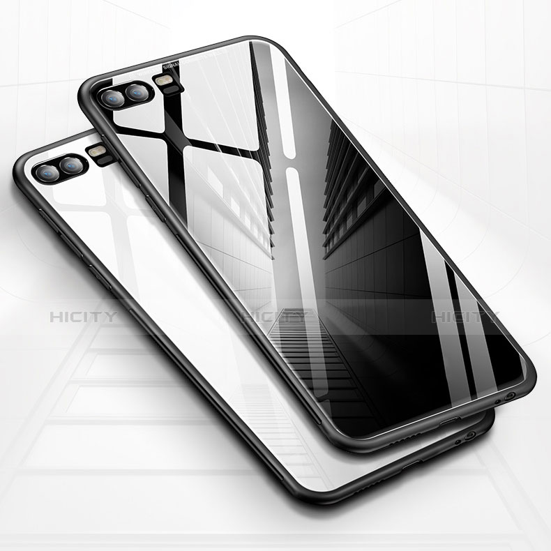 Silikon Schutzhülle Rahmen Tasche Hülle Spiegel für Huawei P10 Plus