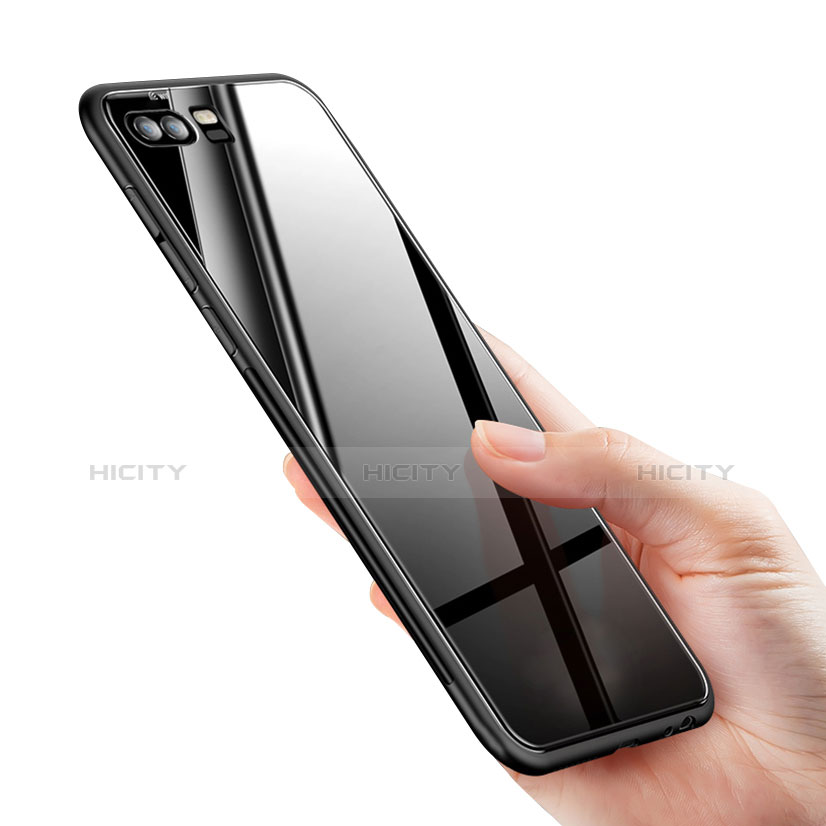 Silikon Schutzhülle Rahmen Tasche Hülle Spiegel für Huawei P10 Plus