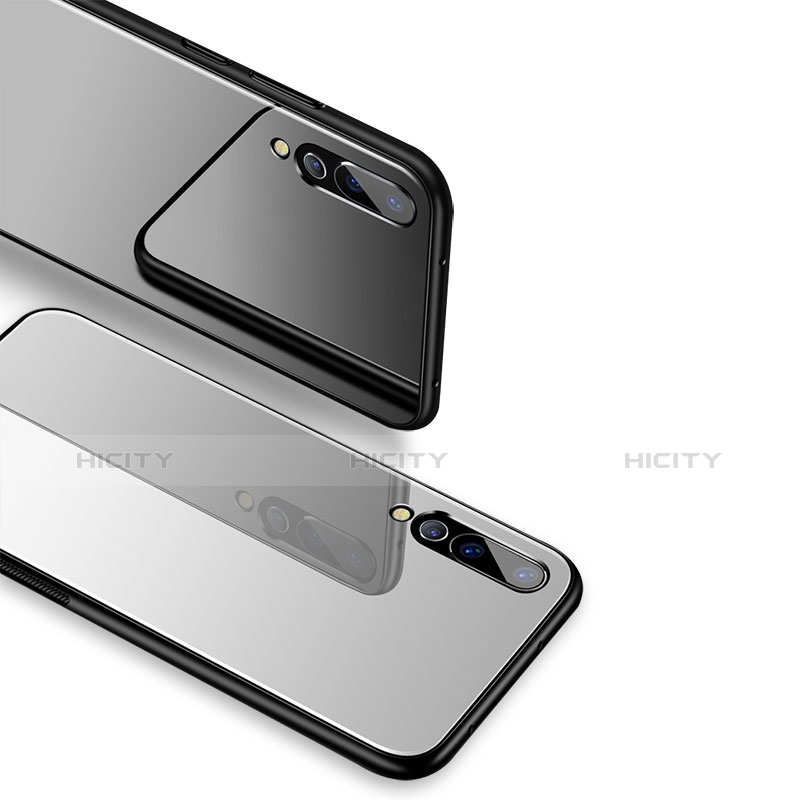 Silikon Schutzhülle Rahmen Tasche Hülle Spiegel für Huawei P20 Pro groß