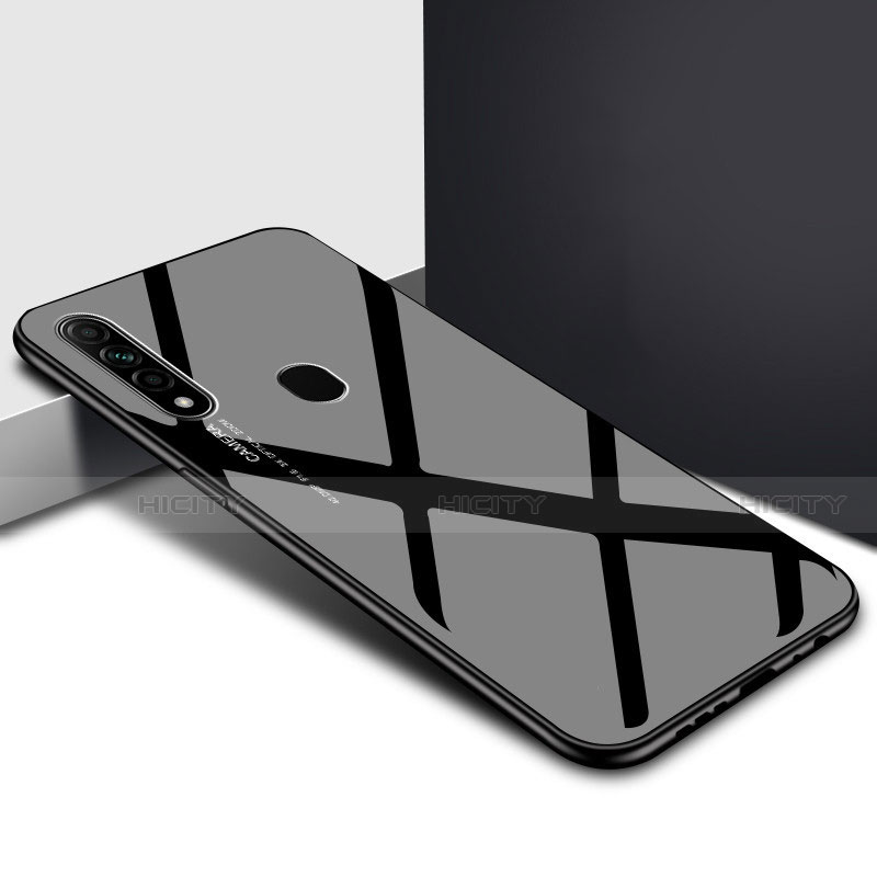 Silikon Schutzhülle Rahmen Tasche Hülle Spiegel für Oppo A8