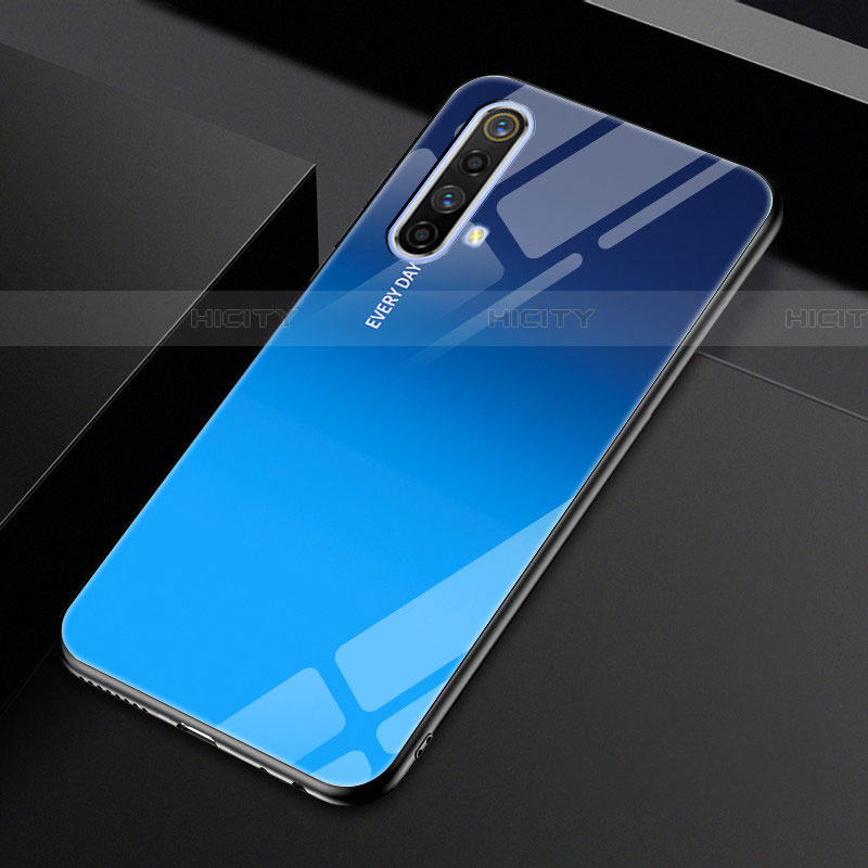 Silikon Schutzhülle Rahmen Tasche Hülle Spiegel für Realme X3 SuperZoom groß