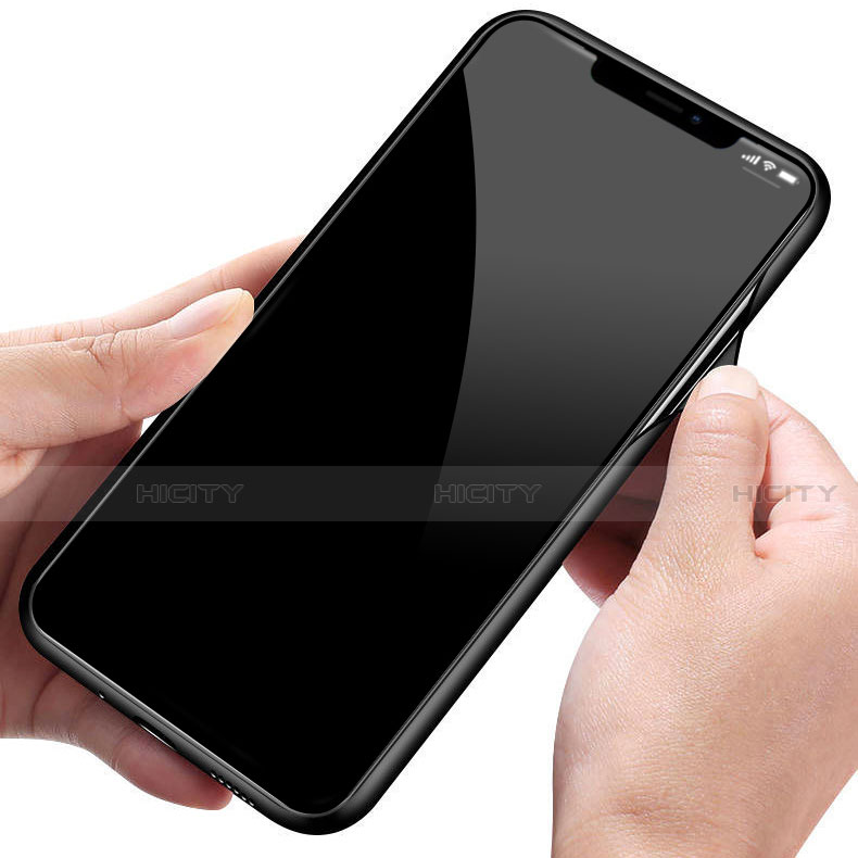 Silikon Schutzhülle Rahmen Tasche Hülle Spiegel für Samsung Galaxy S10 5G SM-G977B groß