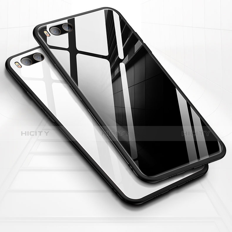 Silikon Schutzhülle Rahmen Tasche Hülle Spiegel für Xiaomi Mi 6