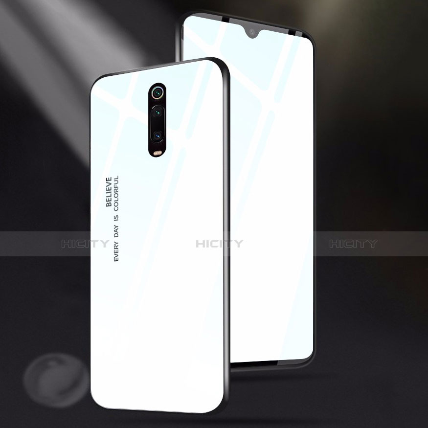 Silikon Schutzhülle Rahmen Tasche Hülle Spiegel für Xiaomi Mi 9T groß