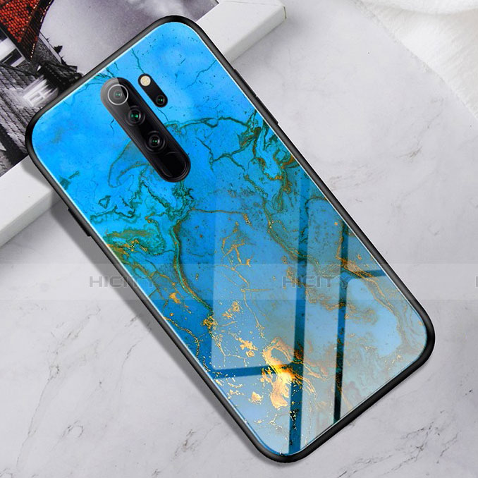 Silikon Schutzhülle Rahmen Tasche Hülle Spiegel für Xiaomi Redmi Note 8 Pro groß