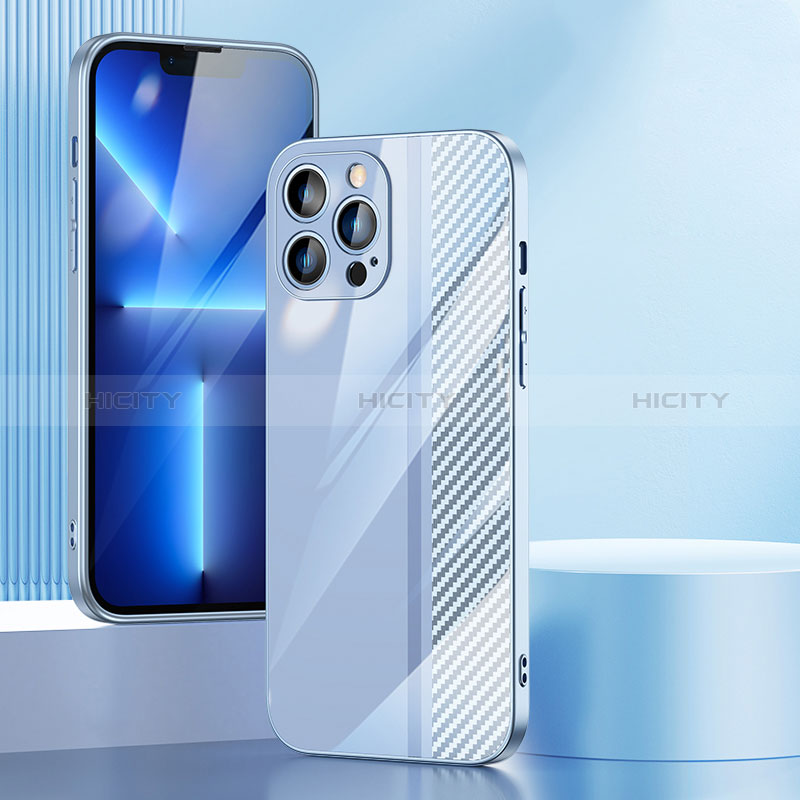 Silikon Schutzhülle Rahmen Tasche Hülle Spiegel JL1 für Apple iPhone 13 Pro Max groß