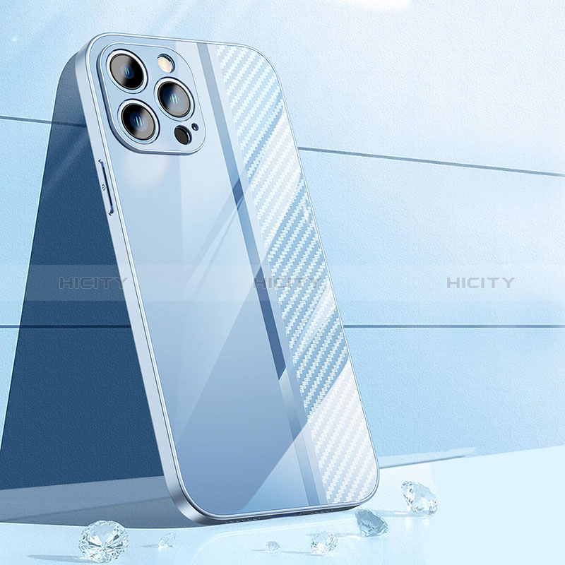 Silikon Schutzhülle Rahmen Tasche Hülle Spiegel JL1 für Apple iPhone 13 Pro Max groß