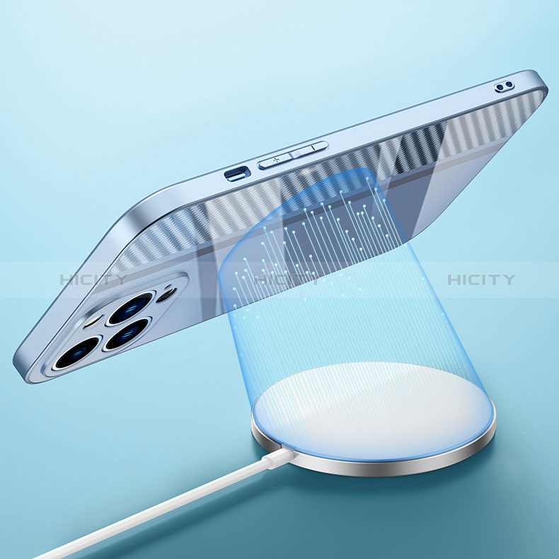 Silikon Schutzhülle Rahmen Tasche Hülle Spiegel JL1 für Apple iPhone 13 Pro Max groß