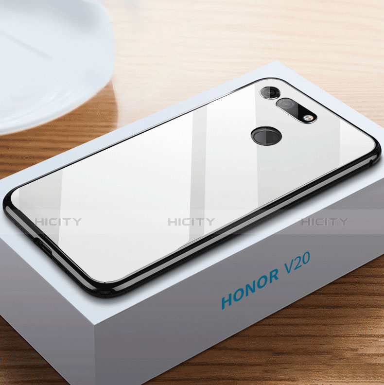 Silikon Schutzhülle Rahmen Tasche Hülle Spiegel M01 für Huawei Honor V20 groß