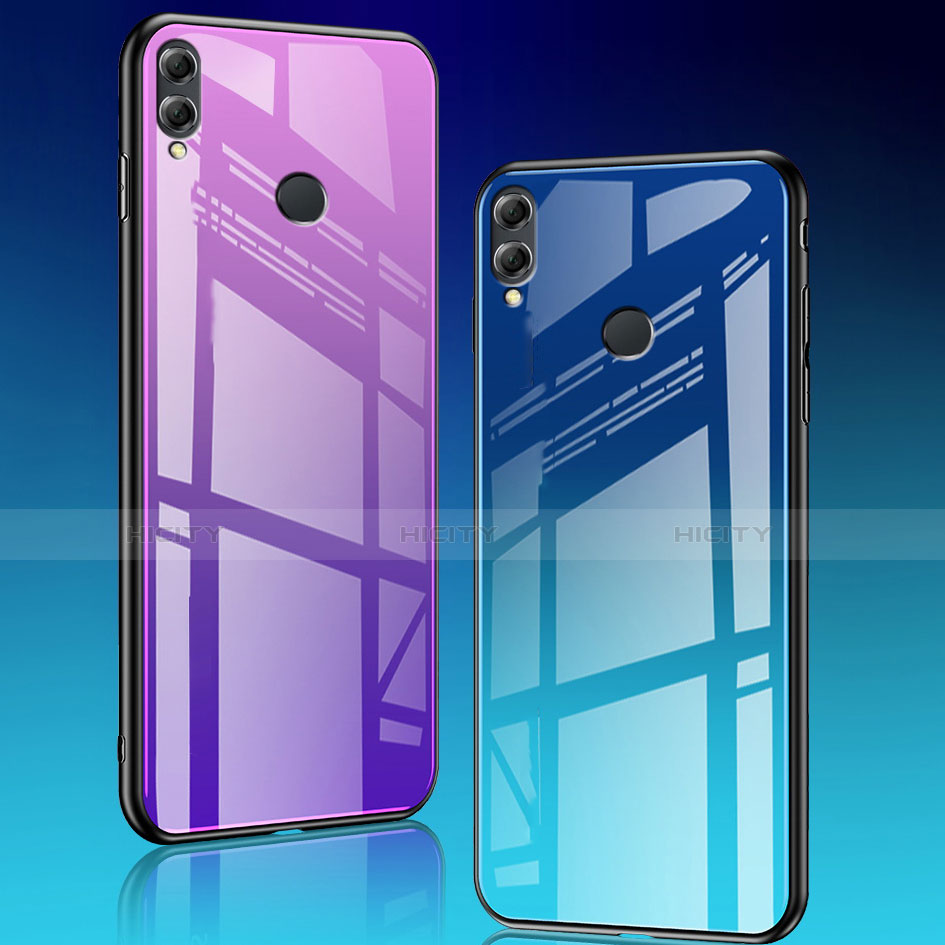 Silikon Schutzhülle Rahmen Tasche Hülle Spiegel M02 für Huawei Honor View 10 Lite