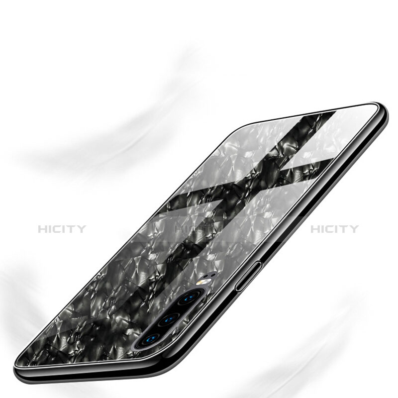 Silikon Schutzhülle Rahmen Tasche Hülle Spiegel M02 für Huawei P30
