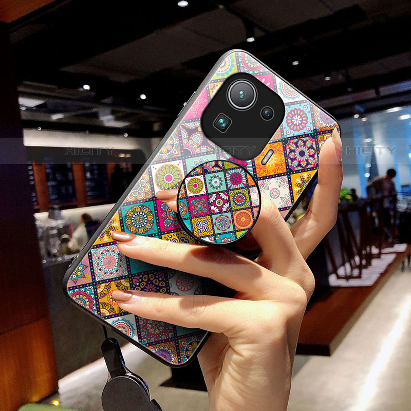Silikon Schutzhülle Rahmen Tasche Hülle Spiegel M02 für Xiaomi Mi 11 Pro 5G