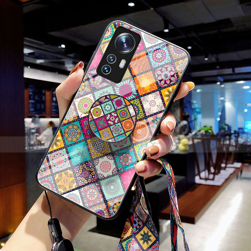 Silikon Schutzhülle Rahmen Tasche Hülle Spiegel M02 für Xiaomi Mi 12 5G