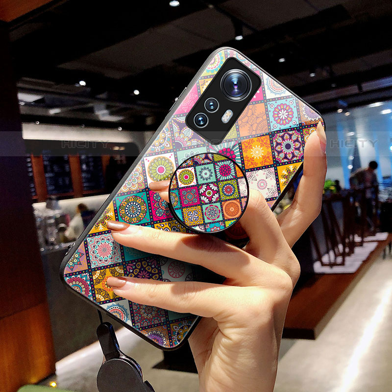Silikon Schutzhülle Rahmen Tasche Hülle Spiegel M02 für Xiaomi Mi 12S Pro 5G
