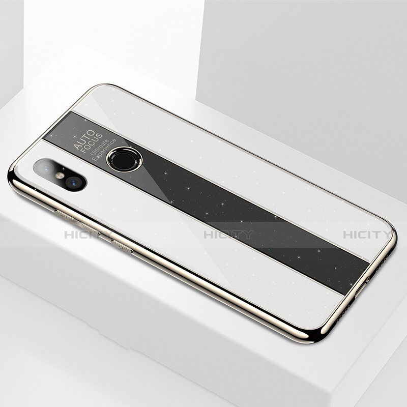 Silikon Schutzhülle Rahmen Tasche Hülle Spiegel M02 für Xiaomi Mi A2