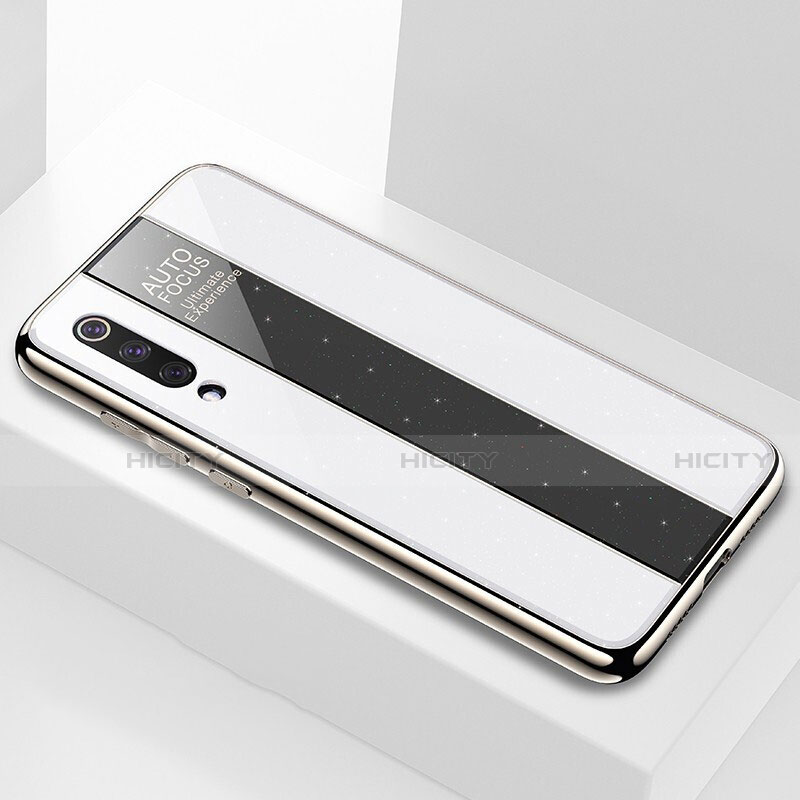 Silikon Schutzhülle Rahmen Tasche Hülle Spiegel M02 für Xiaomi Mi A3 Lite groß