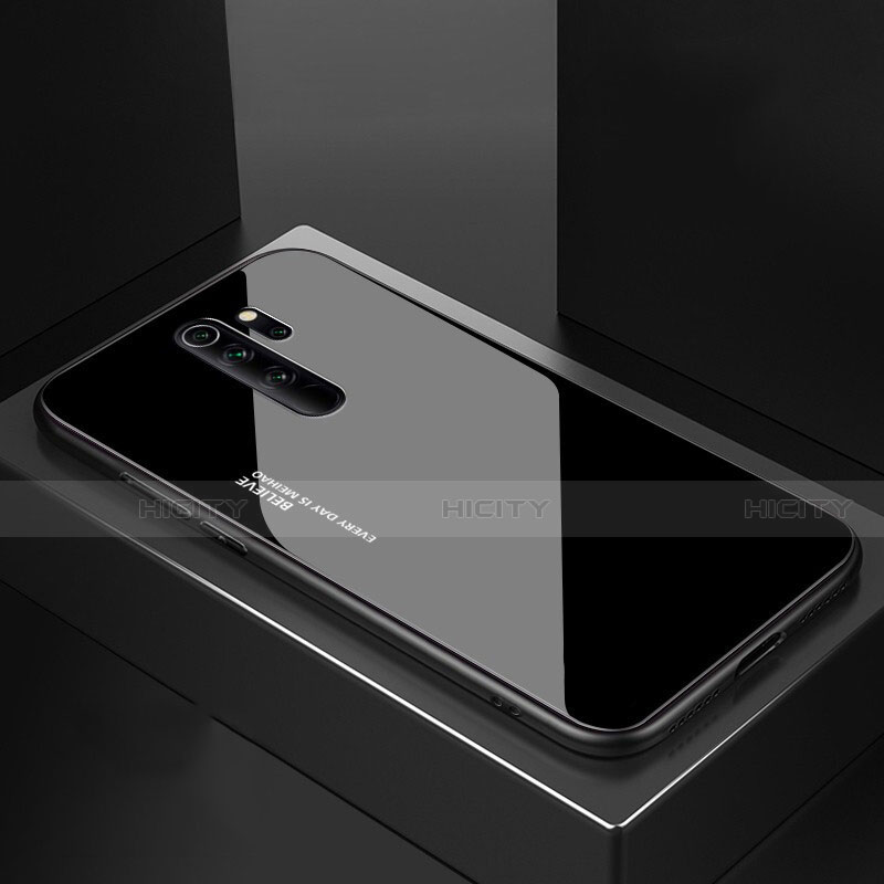 Silikon Schutzhülle Rahmen Tasche Hülle Spiegel M02 für Xiaomi Redmi Note 8 Pro
