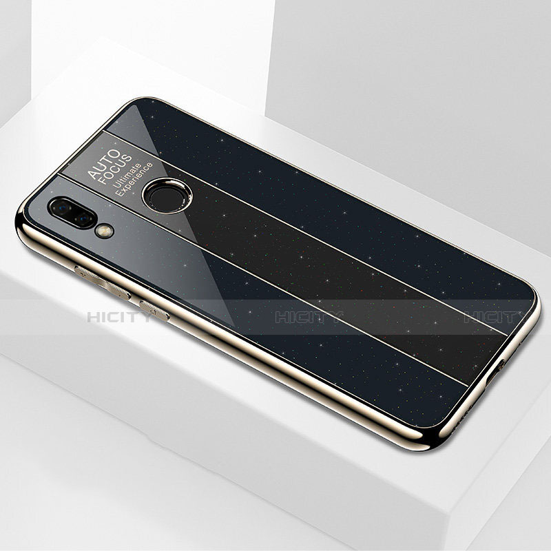 Silikon Schutzhülle Rahmen Tasche Hülle Spiegel M03 für Huawei Nova 3e