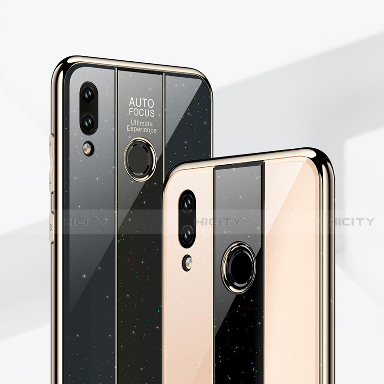 Silikon Schutzhülle Rahmen Tasche Hülle Spiegel M04 für Huawei Y9 (2019)