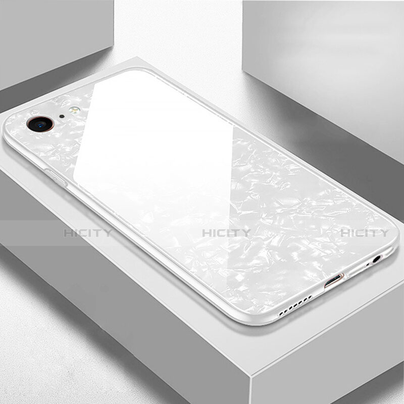 Silikon Schutzhülle Rahmen Tasche Hülle Spiegel P01 für Apple iPhone 6 Plus groß