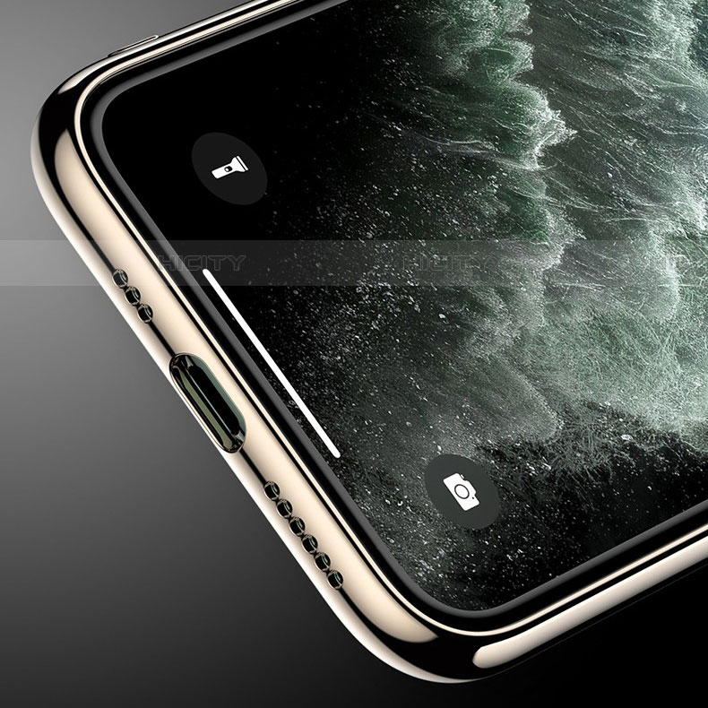 Silikon Schutzhülle Rahmen Tasche Hülle Spiegel T01 für Apple iPhone 11 Pro Max groß