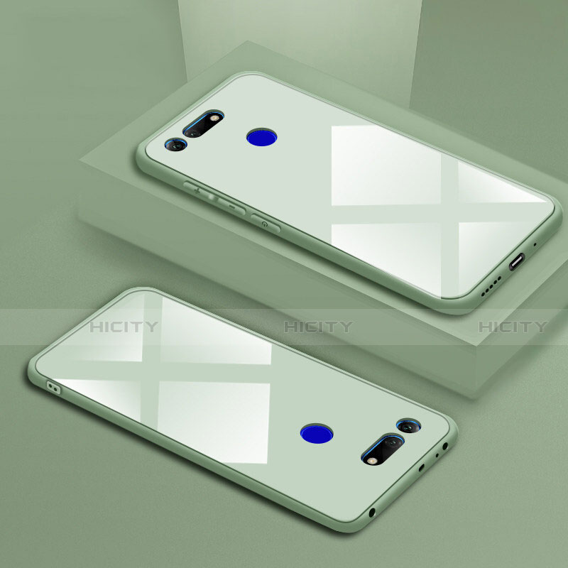 Silikon Schutzhülle Rahmen Tasche Hülle Spiegel T01 für Huawei Honor View 20 groß