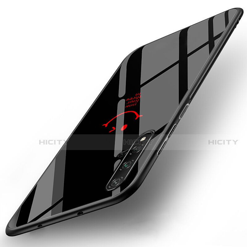 Silikon Schutzhülle Rahmen Tasche Hülle Spiegel T01 für Huawei Nova 5T groß
