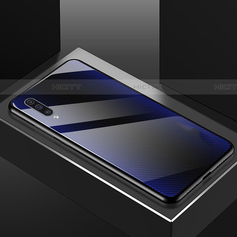 Silikon Schutzhülle Rahmen Tasche Hülle Spiegel T02 für Samsung Galaxy A70