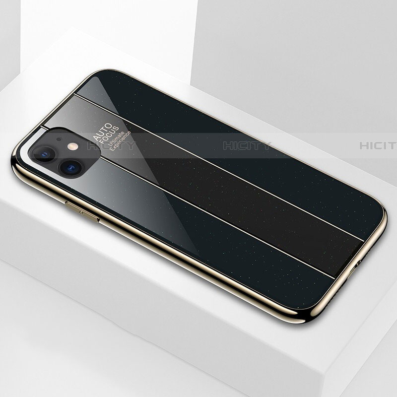 Silikon Schutzhülle Rahmen Tasche Hülle Spiegel T03 für Apple iPhone 11 groß