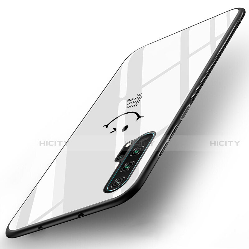 Silikon Schutzhülle Rahmen Tasche Hülle Spiegel T03 für Huawei Honor 20 Pro groß