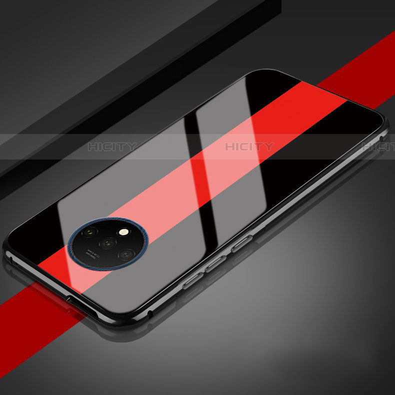 Silikon Schutzhülle Rahmen Tasche Hülle Spiegel T03 für OnePlus 7T