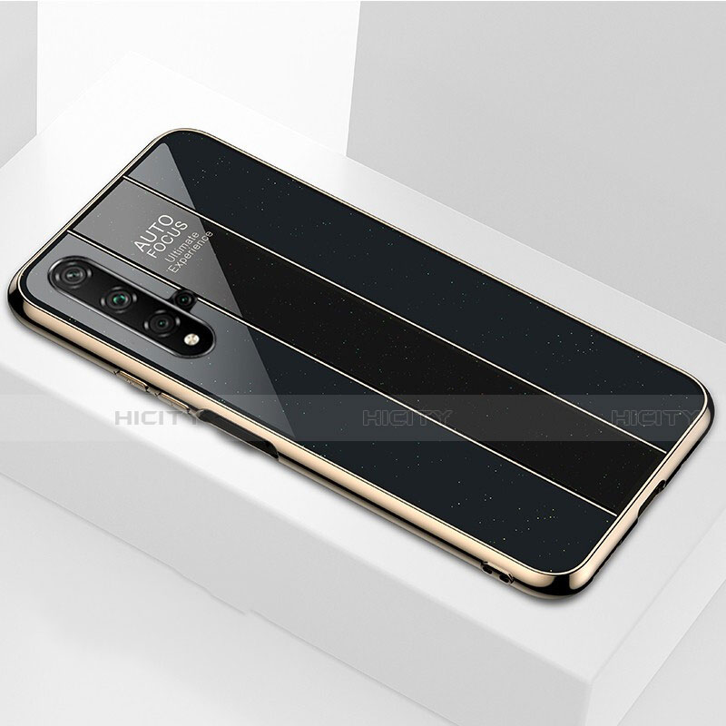 Silikon Schutzhülle Rahmen Tasche Hülle Spiegel T04 für Huawei Honor 20 groß