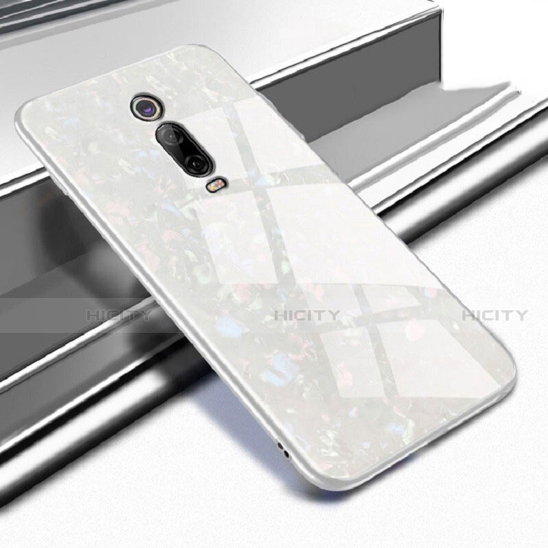 Silikon Schutzhülle Rahmen Tasche Hülle Spiegel T04 für Xiaomi Mi 9T Pro