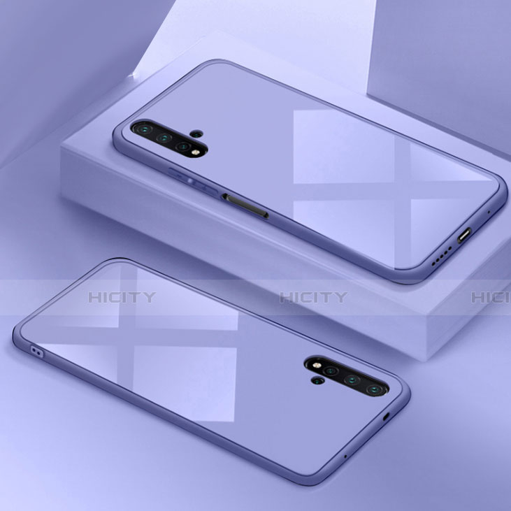 Silikon Schutzhülle Rahmen Tasche Hülle Spiegel T05 für Huawei Honor 20 groß