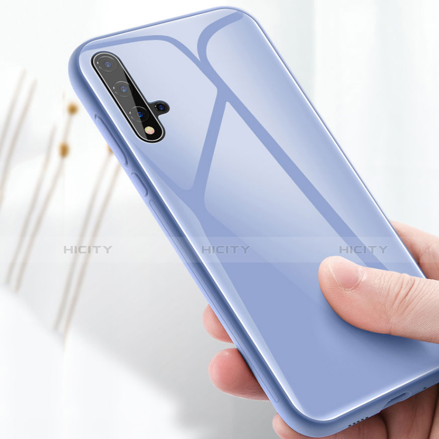 Silikon Schutzhülle Rahmen Tasche Hülle Spiegel T05 für Huawei Honor 20S groß