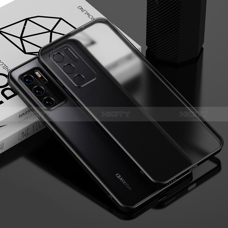 Silikon Schutzhülle Ultra Dünn Flexible Tasche Durchsichtig Transparent AN1 für Huawei P40 groß