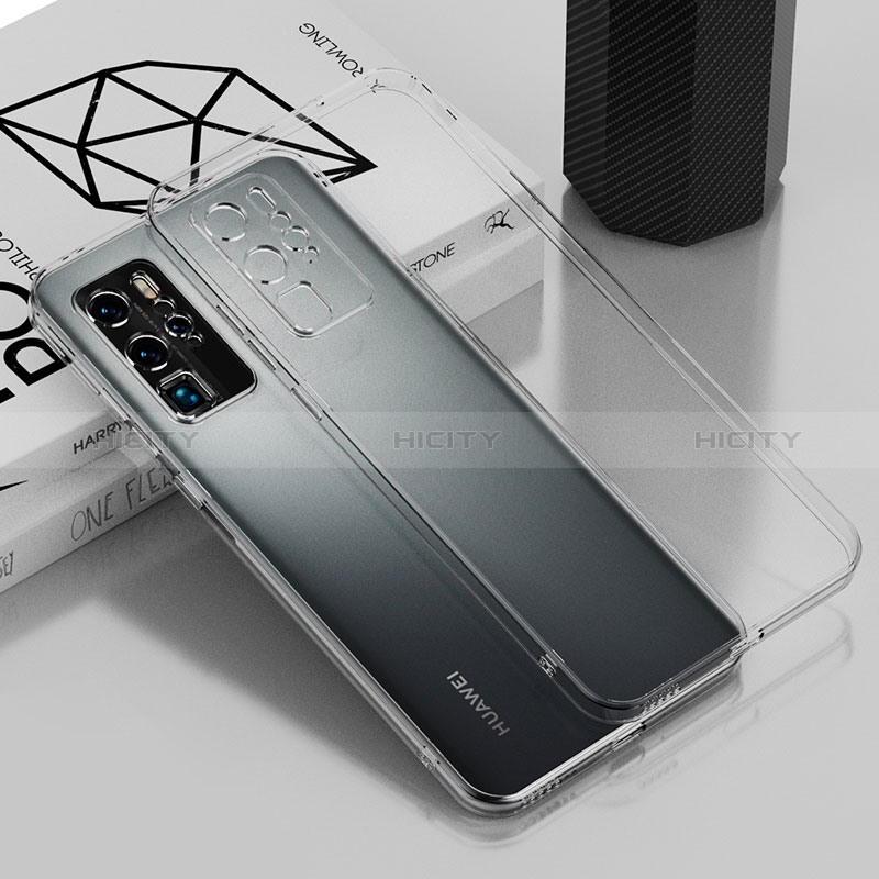 Silikon Schutzhülle Ultra Dünn Flexible Tasche Durchsichtig Transparent AN1 für Huawei P40 Pro