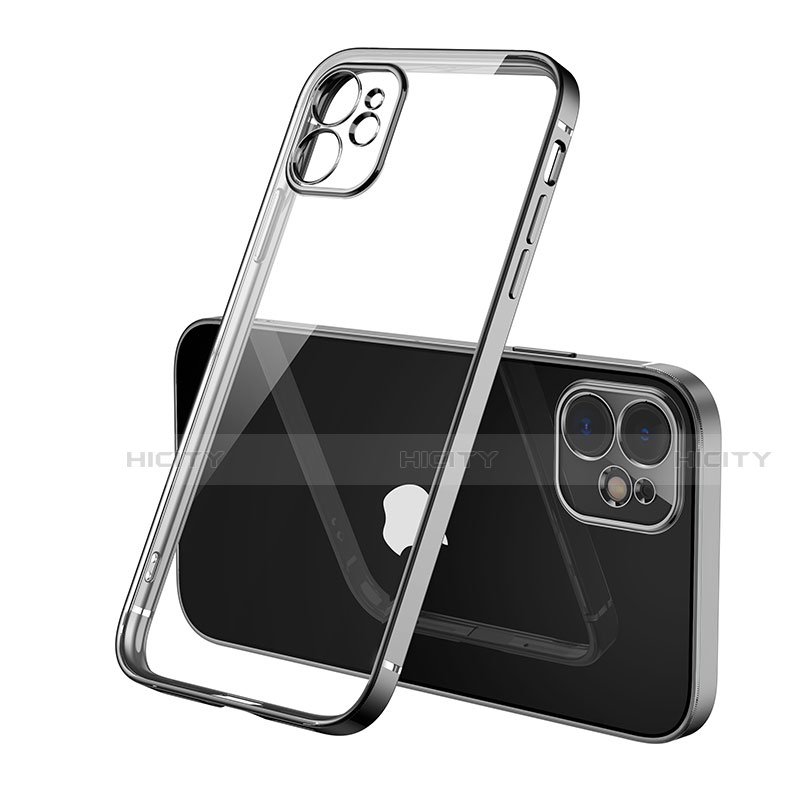 Silikon Schutzhülle Ultra Dünn Flexible Tasche Durchsichtig Transparent H01 für Apple iPhone 12