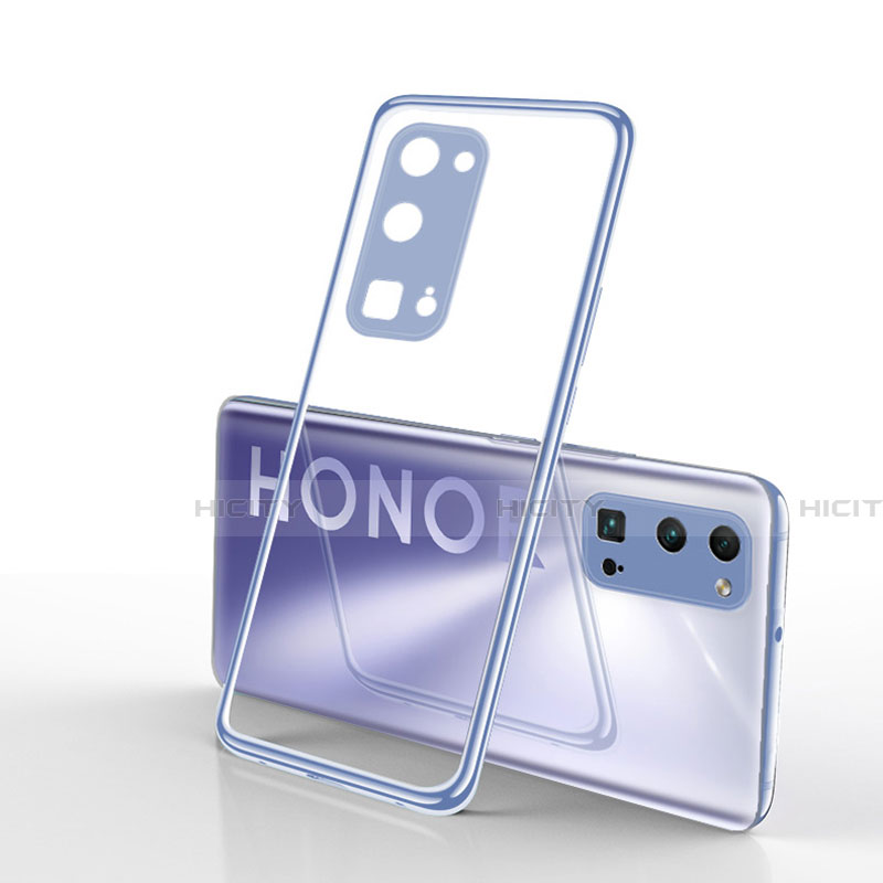 Silikon Schutzhülle Ultra Dünn Flexible Tasche Durchsichtig Transparent H01 für Huawei Honor 30 Pro+ Plus groß
