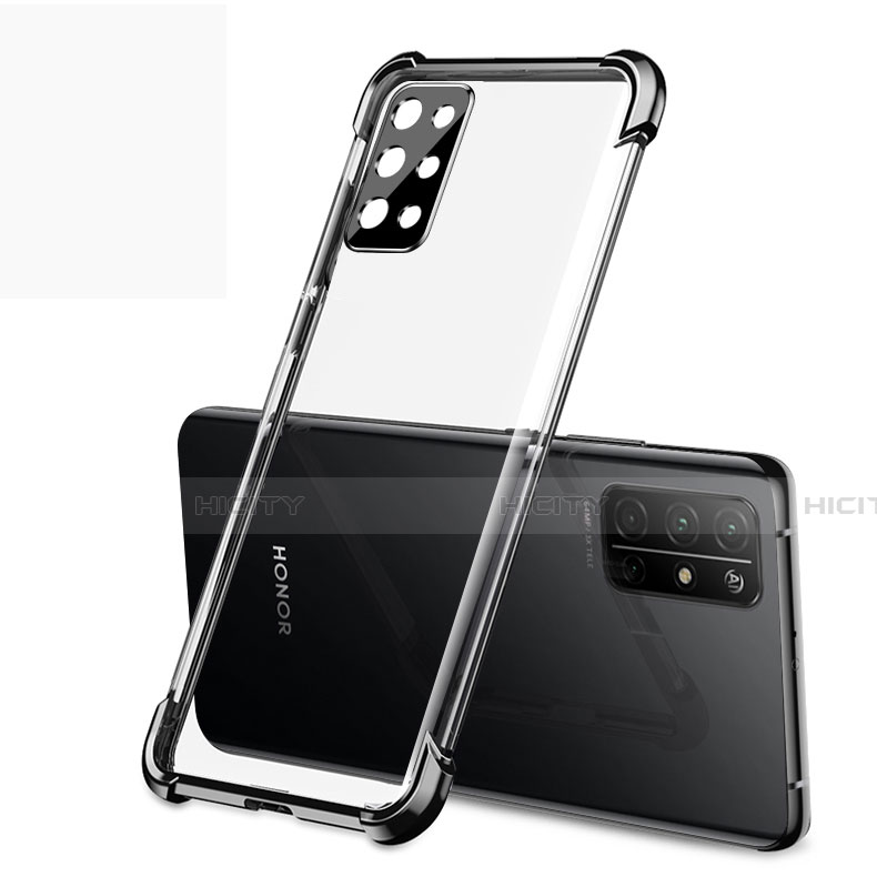 Silikon Schutzhülle Ultra Dünn Flexible Tasche Durchsichtig Transparent H01 für Huawei Honor 30S groß
