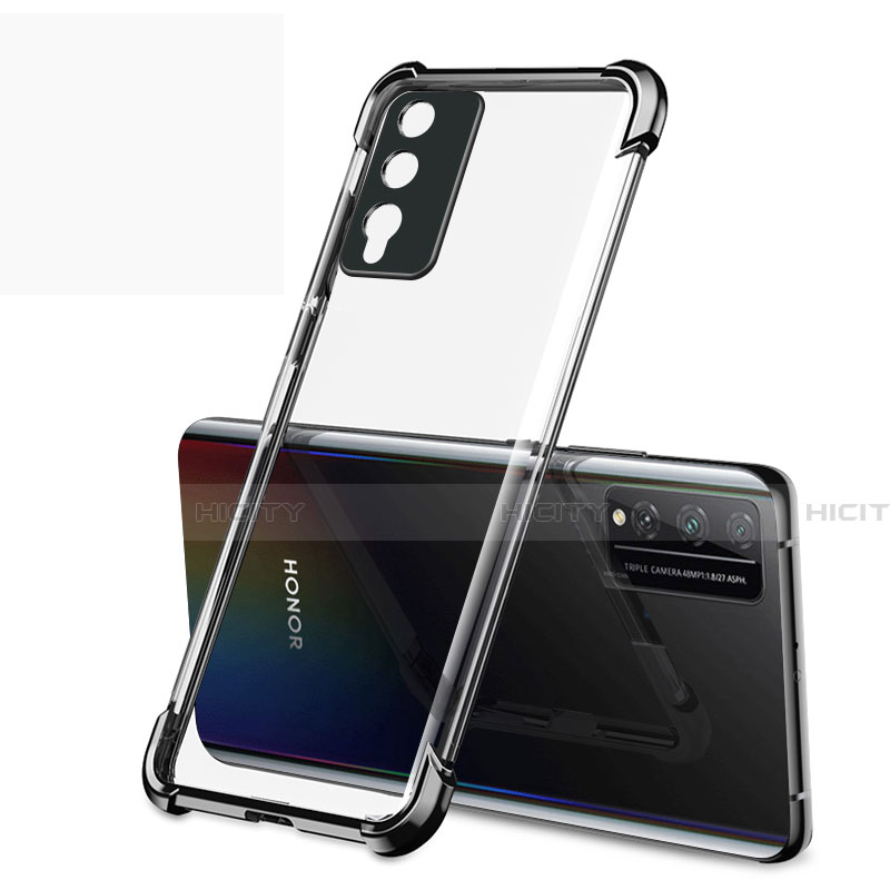 Silikon Schutzhülle Ultra Dünn Flexible Tasche Durchsichtig Transparent H01 für Huawei Honor Play4T Pro groß