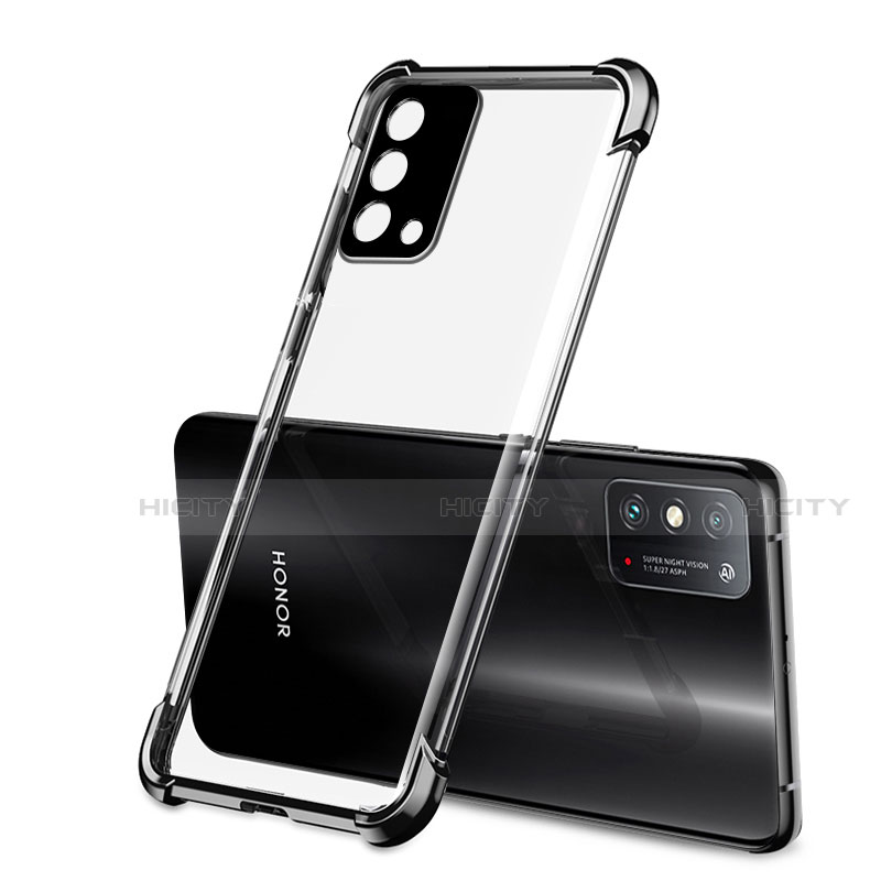 Silikon Schutzhülle Ultra Dünn Flexible Tasche Durchsichtig Transparent H01 für Huawei Honor X10 Max 5G