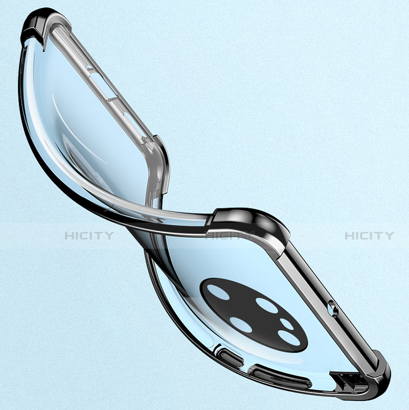 Silikon Schutzhülle Ultra Dünn Flexible Tasche Durchsichtig Transparent H01 für Huawei Mate 40 groß