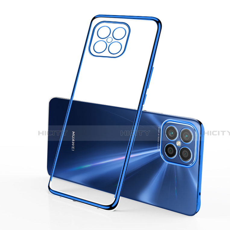 Silikon Schutzhülle Ultra Dünn Flexible Tasche Durchsichtig Transparent H01 für Huawei Nova 8 SE 5G